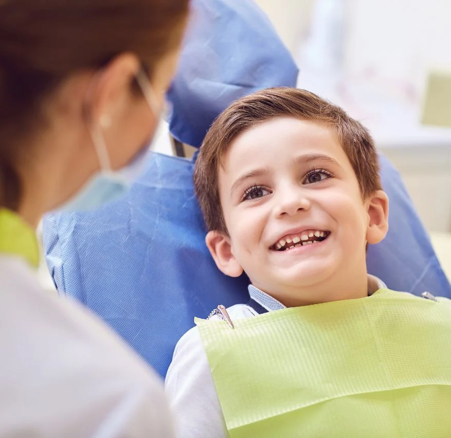 Adolescent dental patient